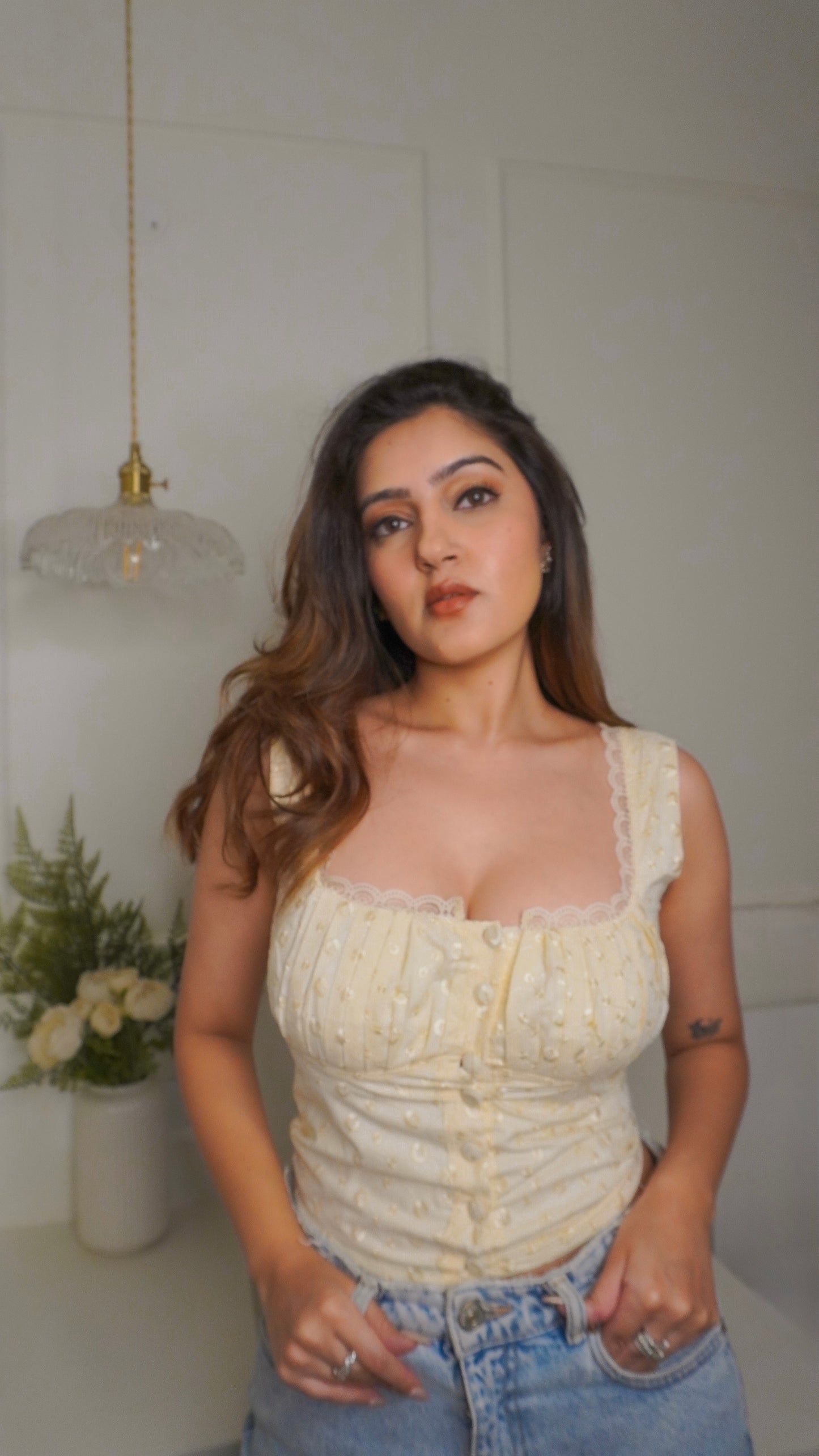 Vintage Honeycomb Top